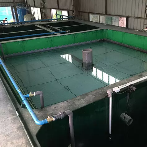 Target of treatment: Electroplating wastewater